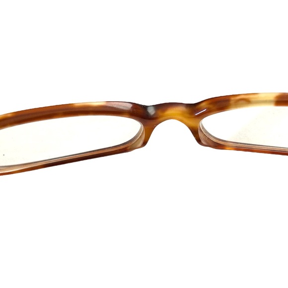 Authentic Chanel Glasses 3117 Brown w Pearl CC Eyeglasses w Case - Picture 7 of 12